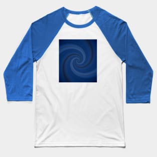 Endless blue swirl Baseball T-Shirt